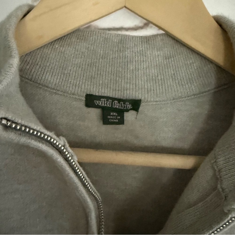 Cropped 3/4 Zipper‎ Sweater Vest - Picture 3 of 4